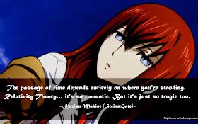 My Anime Review: Steins Gate Quotes