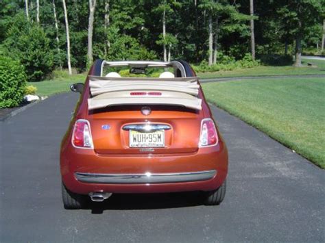 Purchase used 2012 FIAT 500 CABRIO CONVERTIBLE LIKE NEW RARE COPPER COLOR in Vineland, New ...