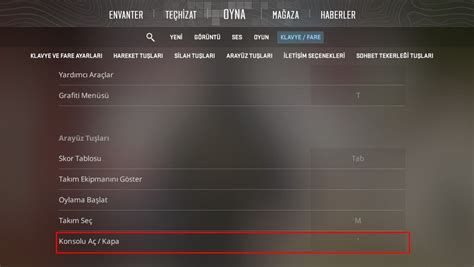 Counter Strike 2 Konsol Nasıl Açılır Tüm Komutları