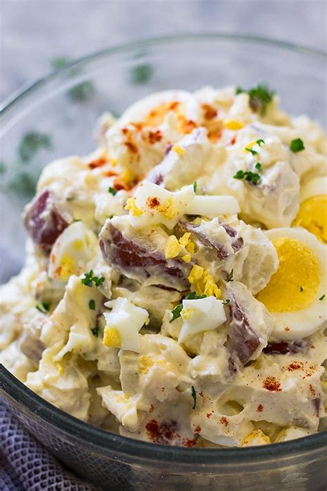 Old Fashioned Potato Salad Countryside Cravings