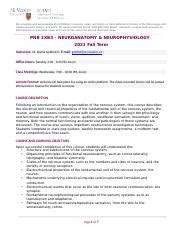 PNB 2XB3 Docx We Recognize And Acknowledge That McMaster University