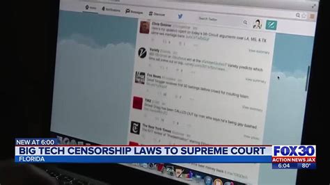 Florida And Texas Social Media Censorship Laws Headed To The U S