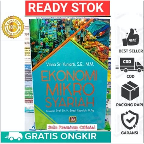 Jual Buku Ekonomi Mikro Syariah Vinna Sri Yuniarti Pustaka Setia