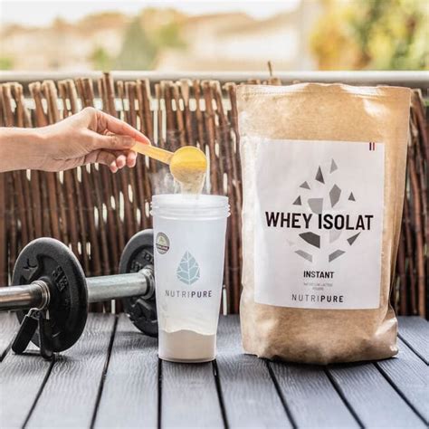 Whey Isolate Native Zéro Lactose Protéine Française Pour Musculation