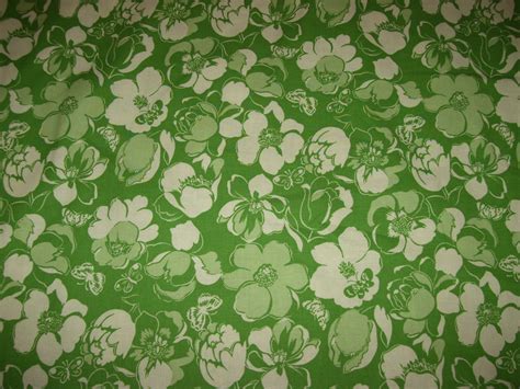 Darcy Green Floral Fabric