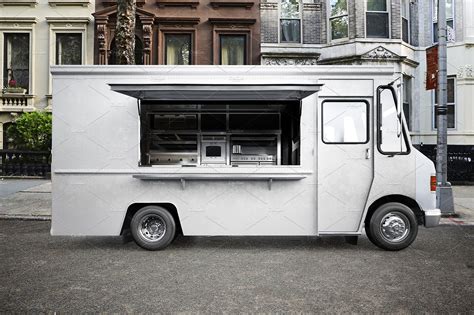 Food Truck Psd Mockup Mockup Mockup Psd Food Truck