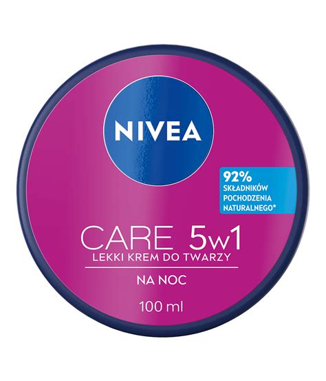 Легкий нічний крем для обличчя NIVEA® CARE - НІВЕЯ