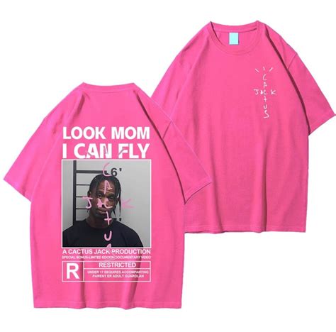 Travis Scott Look Mom I Can Fly Shirt Etsy