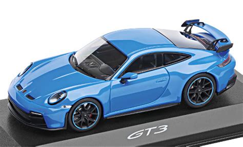 Modellautos Porsche 992 GT3 1 43 Minichamps 911 GT3 Blau 2021