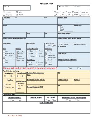 Fillable Online Ssi Screening Ref Tracking Dap Referral Form Fax