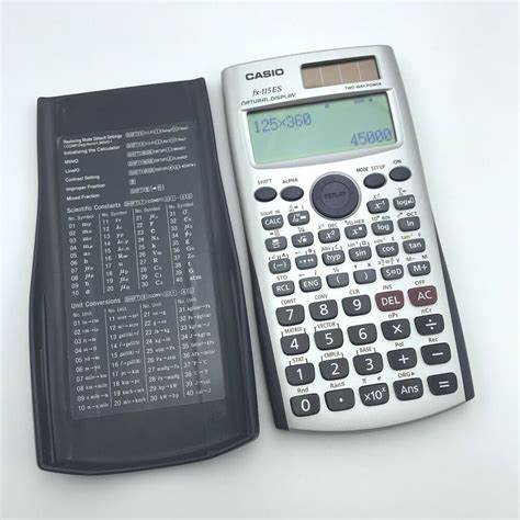 Casio Fx 115es Plus Guide