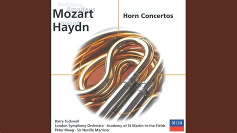 Mozart Horn Concerto No 4 In E Flat Major K 495 3 Rondo Allegro