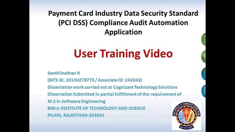 Pci Dss Training Youtube