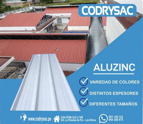 Calaminas aluzinc fabricadas a la medida en Lima Construcción 720382