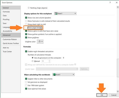 Removing Dotted Lines In Excel