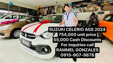 Bagong Demo Ng Suzuki Celerio 2024 Na Matipid Sa Gasolina At Matibay Na