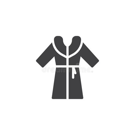 Female Coat Vector Icon Stock Vector Illustration Of Single 147578305