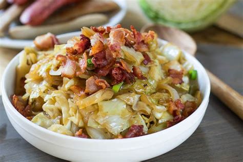 Sweet And Sour Cabbage With Bacon Spicy Southern Kitchen