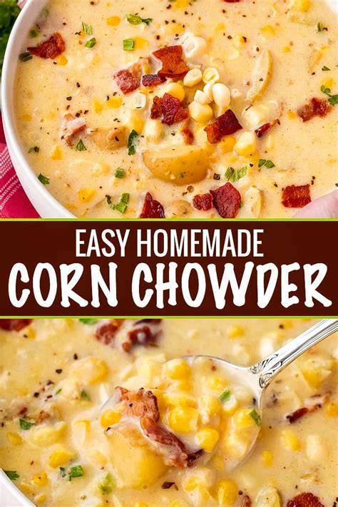 Hearty Homemade Corn Chowder The Chunky Chef