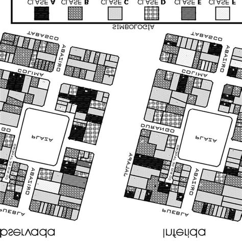 Mapa De Vulnerabilidad Inferida Izquierda Y Vulnerabilidad Observada