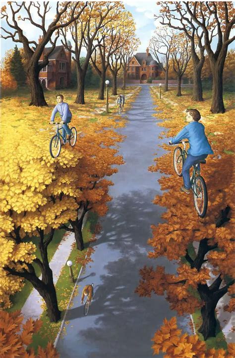 Artist Rob Gonsalves Creates Mind Twisting Paintings That Blur The Line