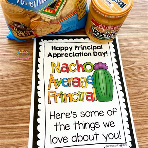 Principal Appreciation Day Ideas - Primary Playground