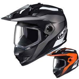 Hjc Ds X Awing Dual Lens Mens Snowmobile Helmets