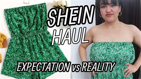 My First Ever Shein Clothing Haul Expectation Vs Reality Miss