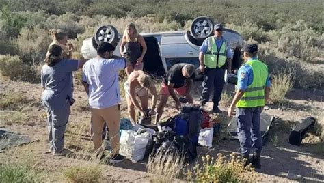 Una Familia Oriunda De Bah A Blanca Volc En La Ruta Cuando Viajaba