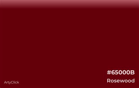 Rosewood Color Artyclick