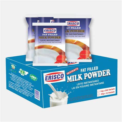 400g X 12 Erisco Fat Filled Milk Powder Erisco Foods Limited