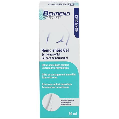 Behrend Homecare H Morrhoiden Gel Ml Shop Apotheke