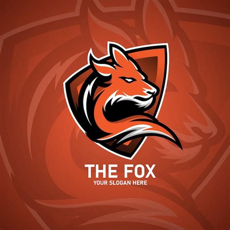 Premium Vector Fox Esport Gaming Mascot Logo Template