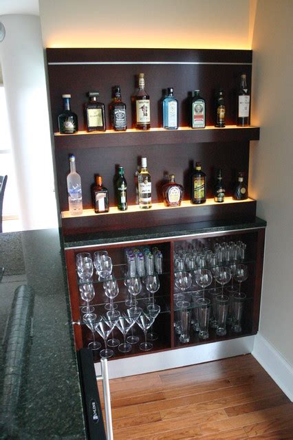 Basements Bars And Home Theaters Traditional Home Bar New York