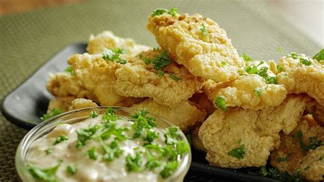 Breaded Fish Fillet With Tartar Sauce