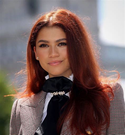 Zendaya On Twitter Face It Tiger Dyed Red Hair Dye My Hair