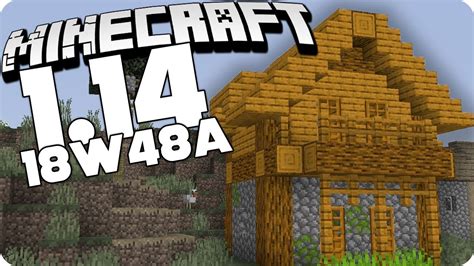 40 neue Gebäude in Dörfer Minecraft 18w48a Snapshot YouTube