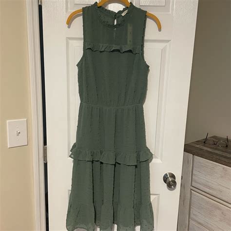 Monteau Dresses Nwt Monteau Green Midi Dress Poshmark