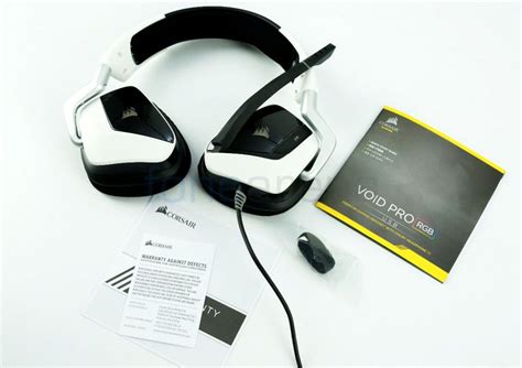 Corsair VOID PRO RGB USB Gaming Headset Unboxing