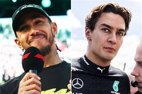 George Russell S Four Word Message To Lewis Hamilton After Silverstone