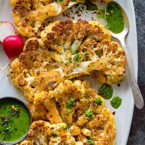 Roasted Cauliflower Steaks Recipe Jessica Gavin