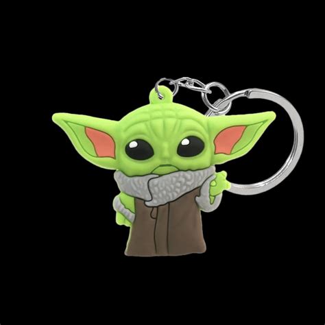Keyring - Grogu using the Force (PVC) – ES Sabers