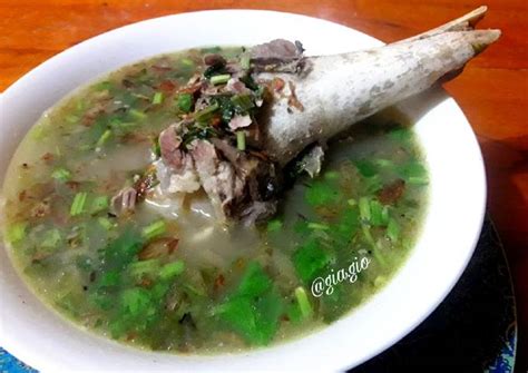 Resep Sup Tulang Sumsum Sapi Oleh Gia Gio Cookpad