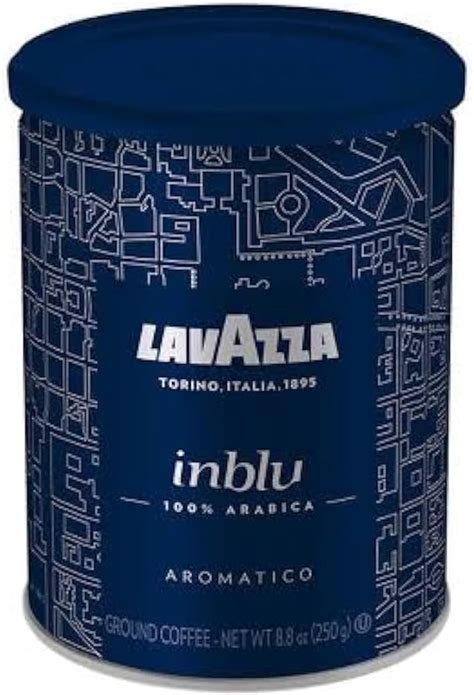 Lavazza Caffe Espresso Ground Coffee Blend Medium Roast 8 Oz