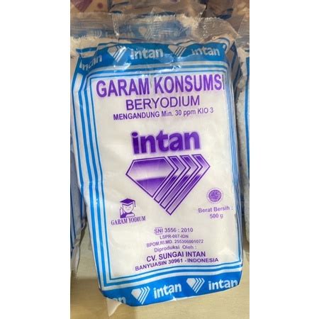 Jual Garam Halus Dan Kasar Intan G Shopee Indonesia