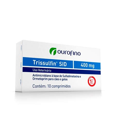 Trissulfin Sid 400mg Cartela 10 Comprimidos Submarino