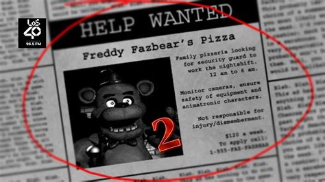 Five Nights At Freddy S La Secuela De La Exitosa Pel Cula De