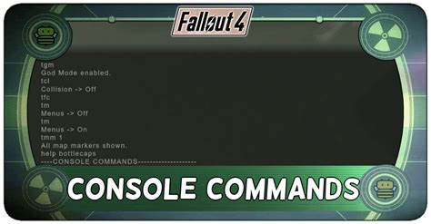 All Console Commands And Best Cheats Fallout 4 Fo4｜game8