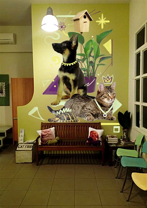 Mural Veterinary Clinic Of Cyclades On Behance