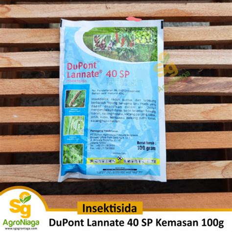 Jual Insektisida DuPont Lannate Biru 40 SP Kemasan 100g Kab Sleman